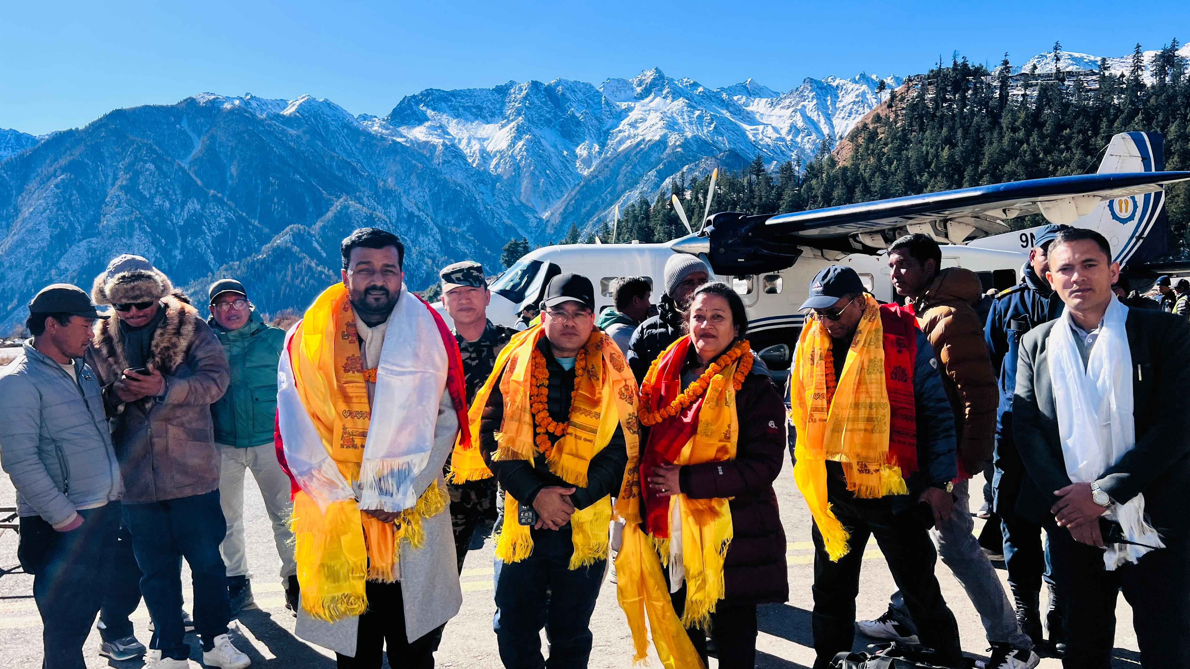 हुम्ला पुगेर खानेपानी मन्त्रीले भने,‘सुरक्षित खानेपानीमा आत्मनिर्भर बनाउन सरकार प्रतिबद्ध छ’