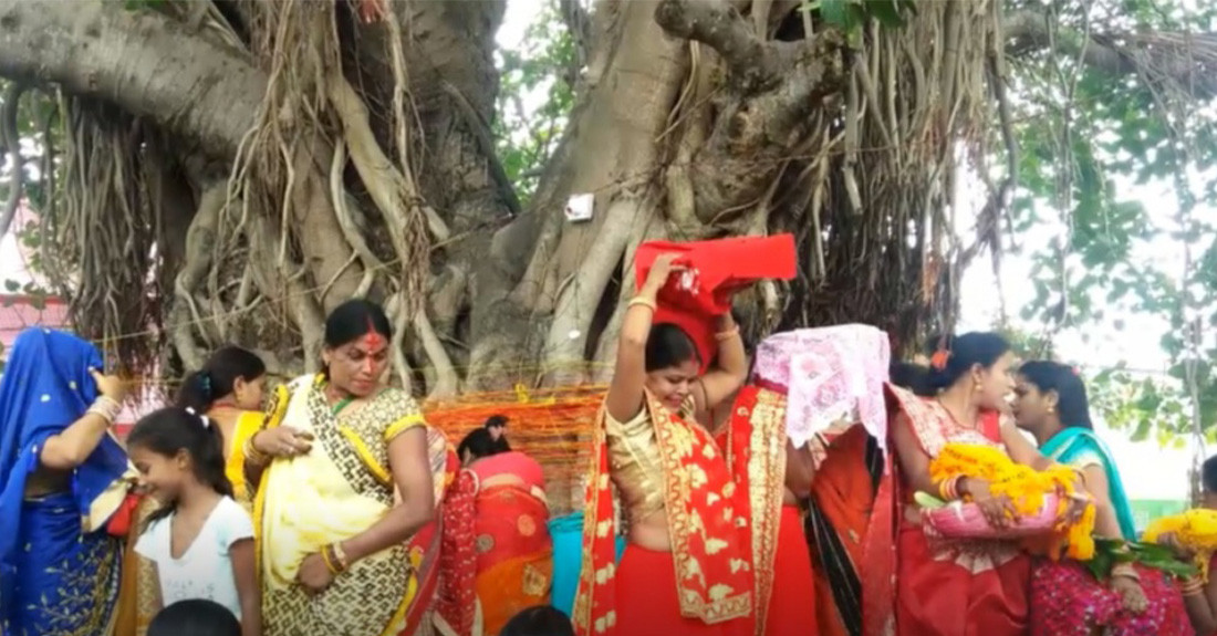 मिथिलाञ्चलमा बिहिबार वटसावित्री पर्व मनाइँदै
