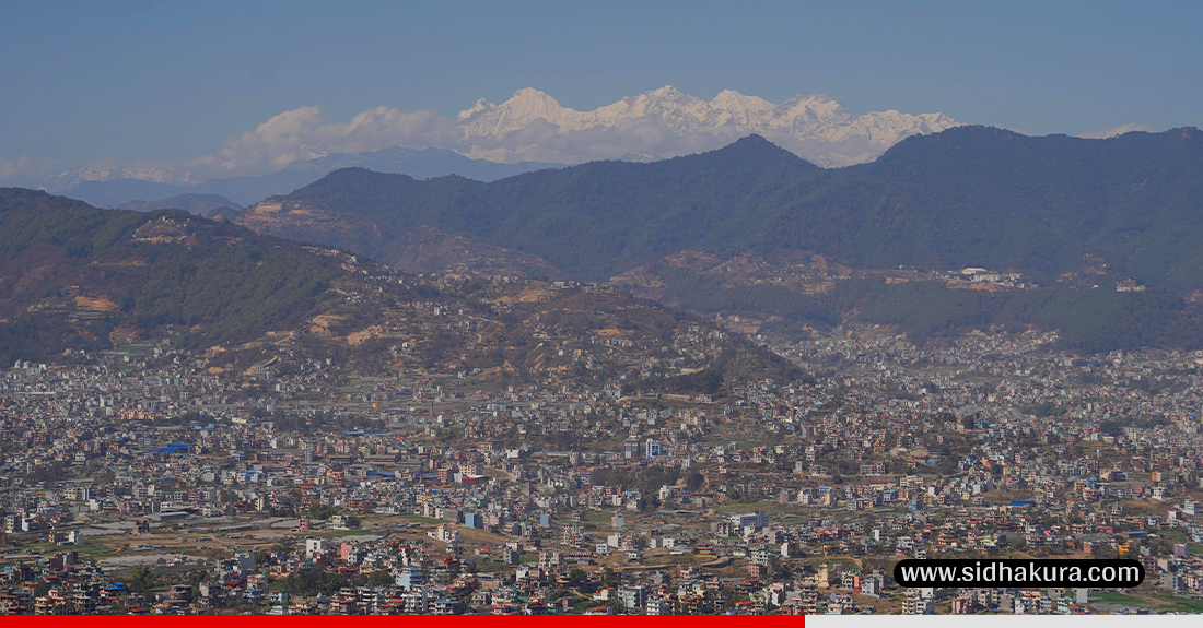 मौसममा सुधार आएसँगै उपत्यकाबाट देखिन थाले हिमालहरू (तस्विरहरु)
