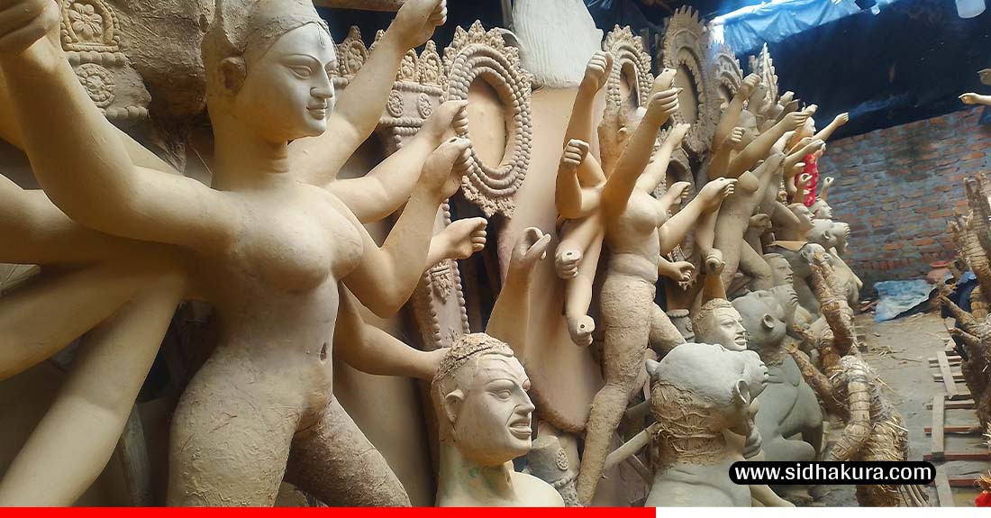 दसैँको आगमनसँगै बढ्यो मूर्तिकारको व्यस्तता