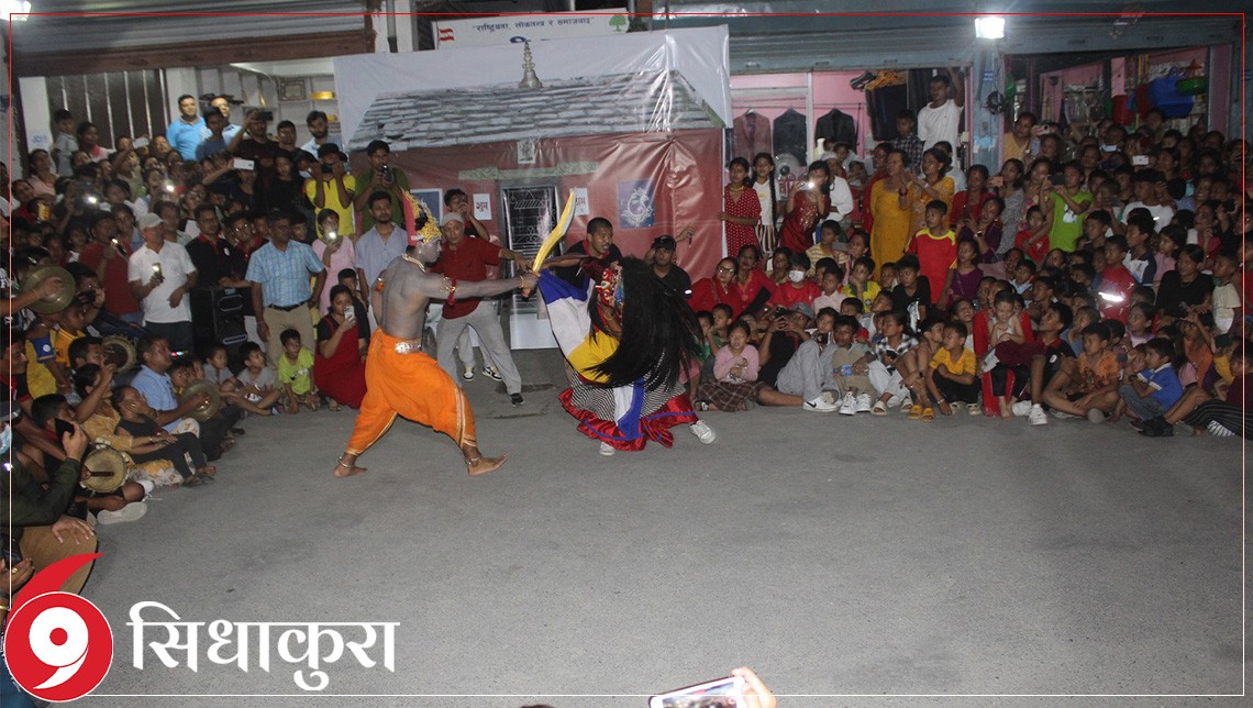 बेनीमा दुई सय वर्ष पुरानो बर्खेनाच देखाइयो