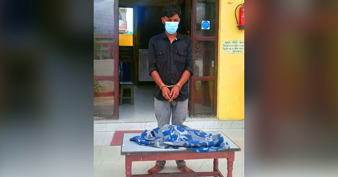 सादा पोशाकको प्रहरी हुँ भन्दै रकम असुल्ने १ जना पक्राउ