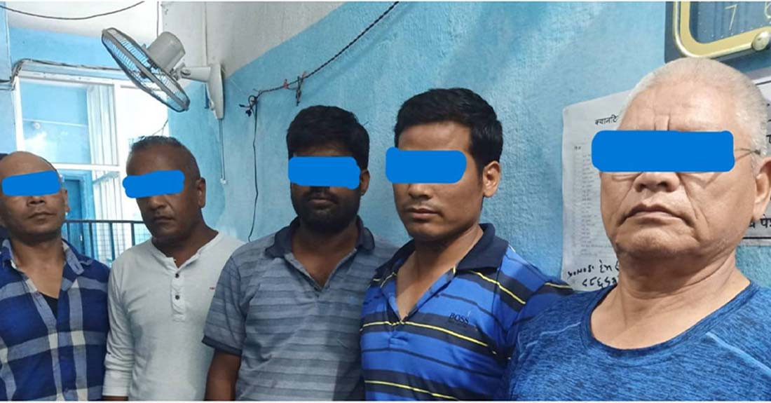 नक्कली सुनको मुर्ति देखाई ठगी गर्ने गिरोह पक्राउ