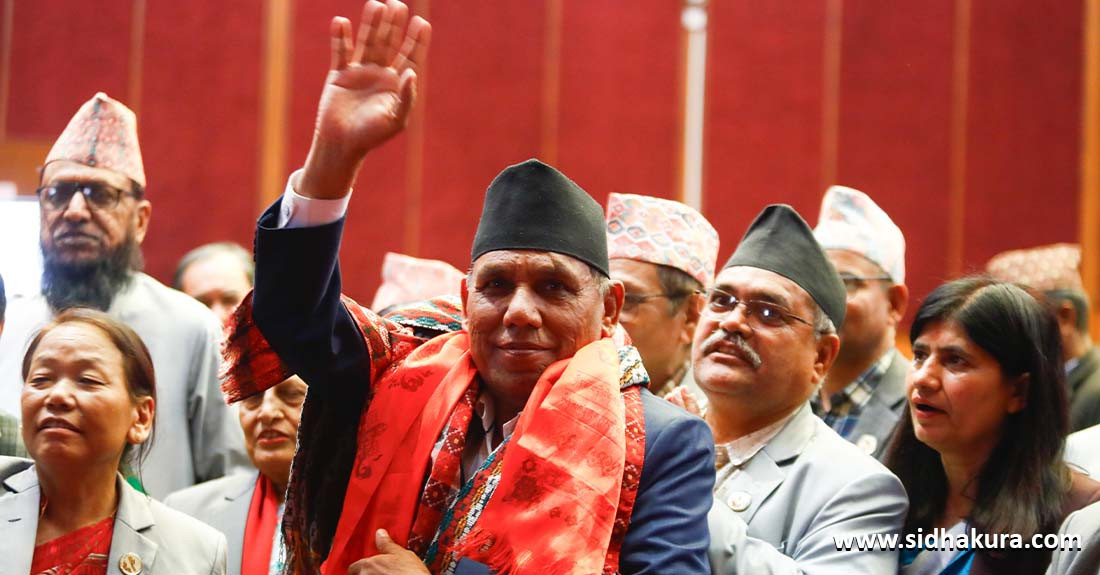 को हुन् राष्ट्रिय सभाको अध्यक्ष निर्वाचित भएका नारायणप्रसाद दाहाल ?