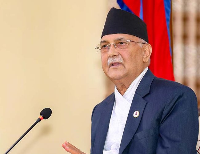 मुलुकको इज्जतका लागि तस्करी नियन्त्रण गर्नुपर्छ : एमाले अध्यक्ष ओली
