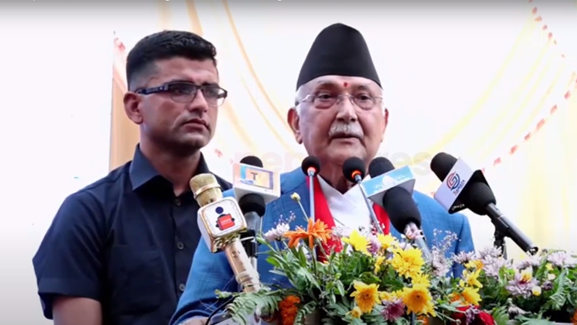 भ्रष्टाचारको मेरो अभियान भन न किन विरुद्धको भन्छौ ? – केपी ओली