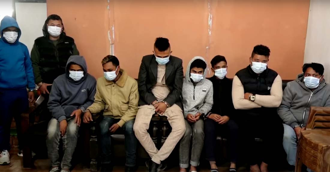 नाम चलेका ब्रान्डका नक्कली रक्सी उत्पादन गर्ने ९ जना पक्राउ