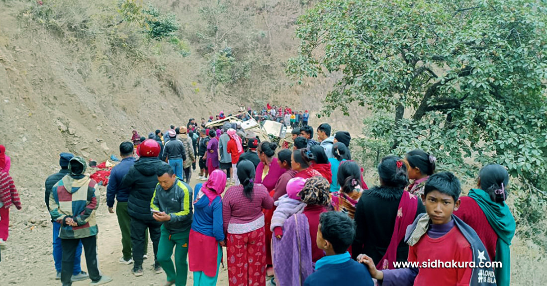 पाल्पामा जीप दुर्घटना, ८ जनाको मृत्यु , थप विवरण आउन बाँकी