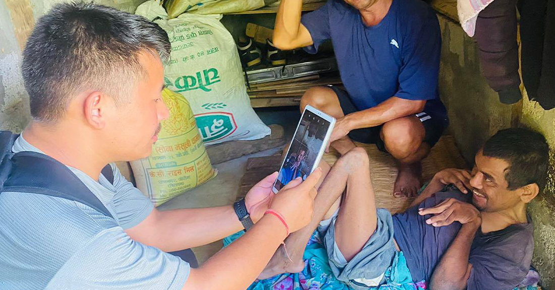 अपाङ्गता भएकालाई घरमै परिचपत्र