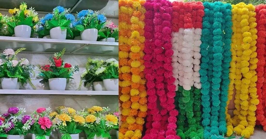 चाडपर्वमा प्लास्टिकका फूल र माला बिक्रीमा रोक