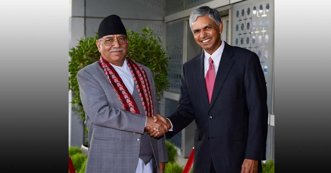 प्रधानमन्त्री पुष्पकमल दाहाल ‘प्रचण्ड’ नयाँदिल्लीमा