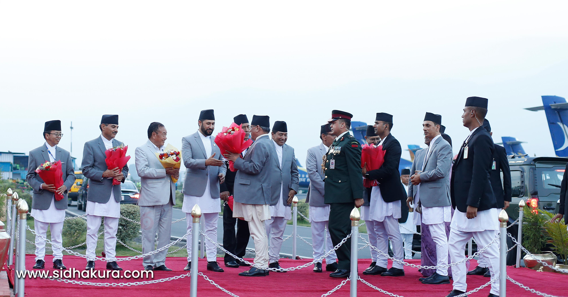 भारतको भ्रमण सकेर प्रधानमन्त्री स्वदेश फिर्ता