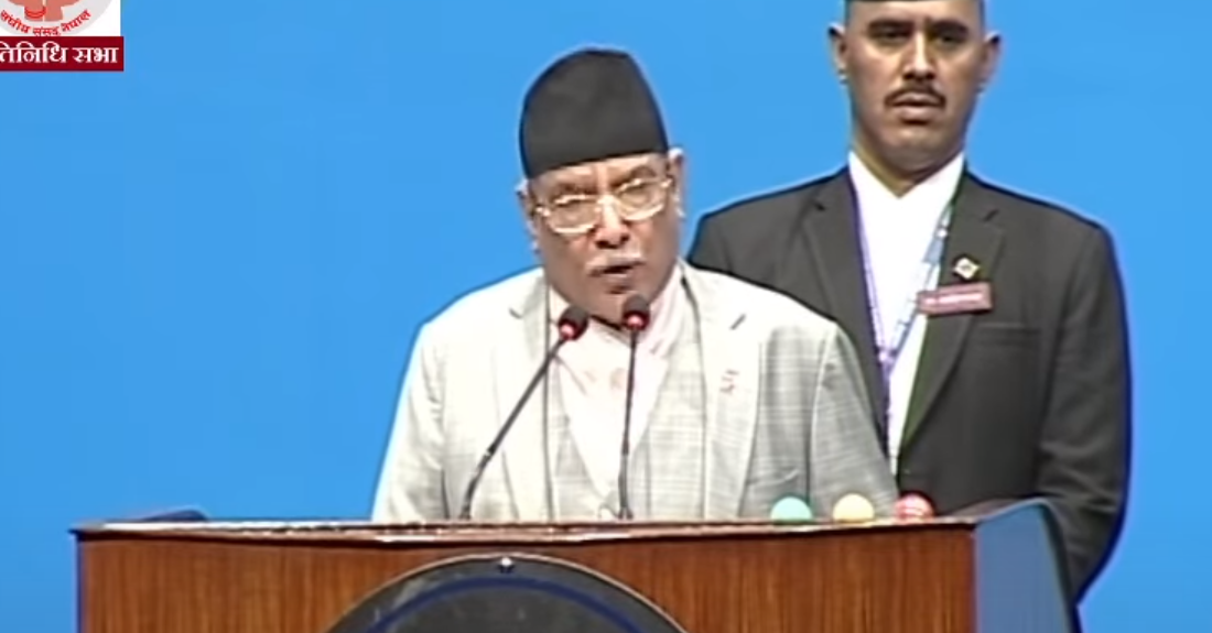 कांग्रेसको अवरोधबीच प्रधानमन्त्रीले विश्वासको मत मागे