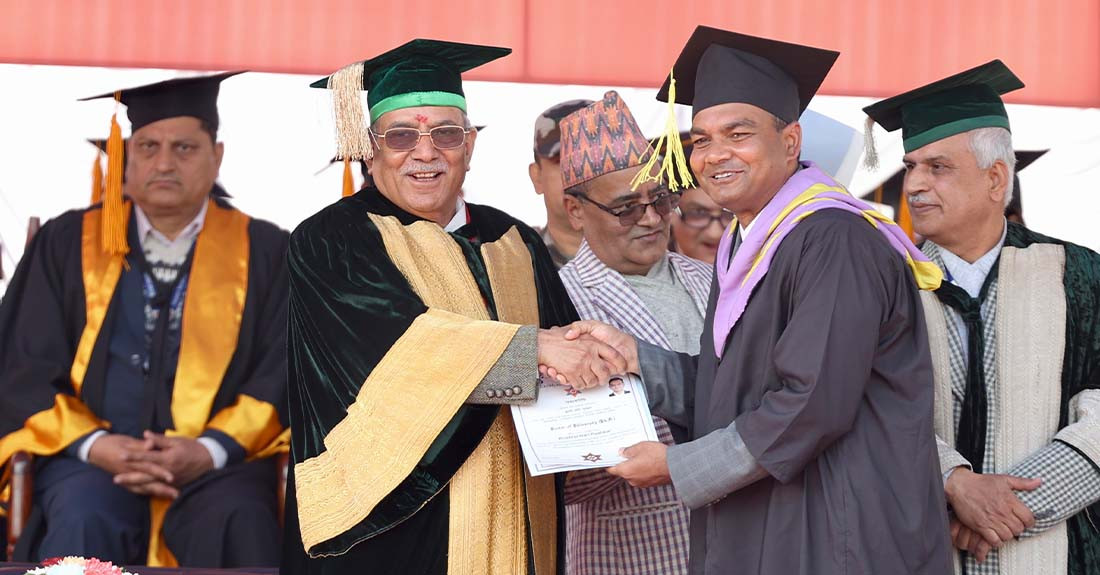 त्रिविमा गुणात्मक सुधारको इच्छाशक्ति र सङ्कल्प जरुरी छ : प्रधानमन्त्री