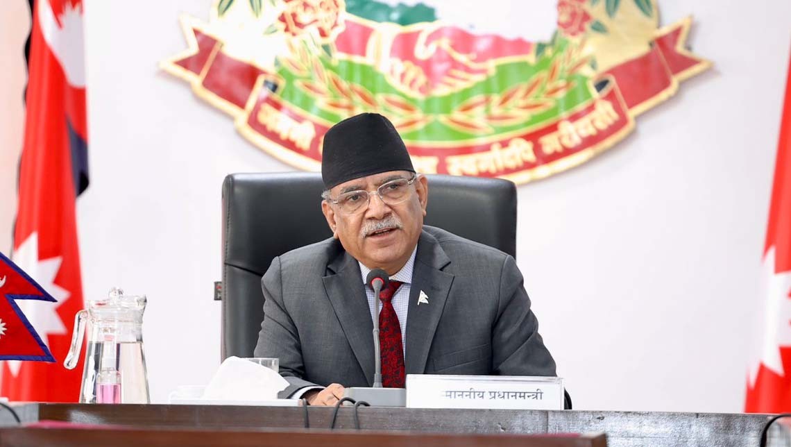 प्रधानमन्त्री दाहाल आज साँझ न्यूयोर्क जाँदै