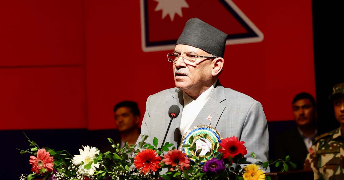 सबै वामपन्थी र लोकतान्त्रिक शक्ति एक ठाउँमा उभिनुपर्छ : प्रधानमन्त्री