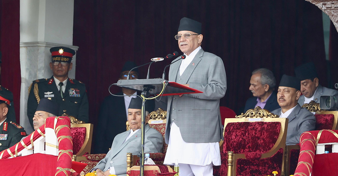 गणतन्त्र सामाजिक न्यायसहित समृद्ध नेपाल निर्माण गर्ने प्रयासको प्रतिफल होः प्रधानमन्त्री