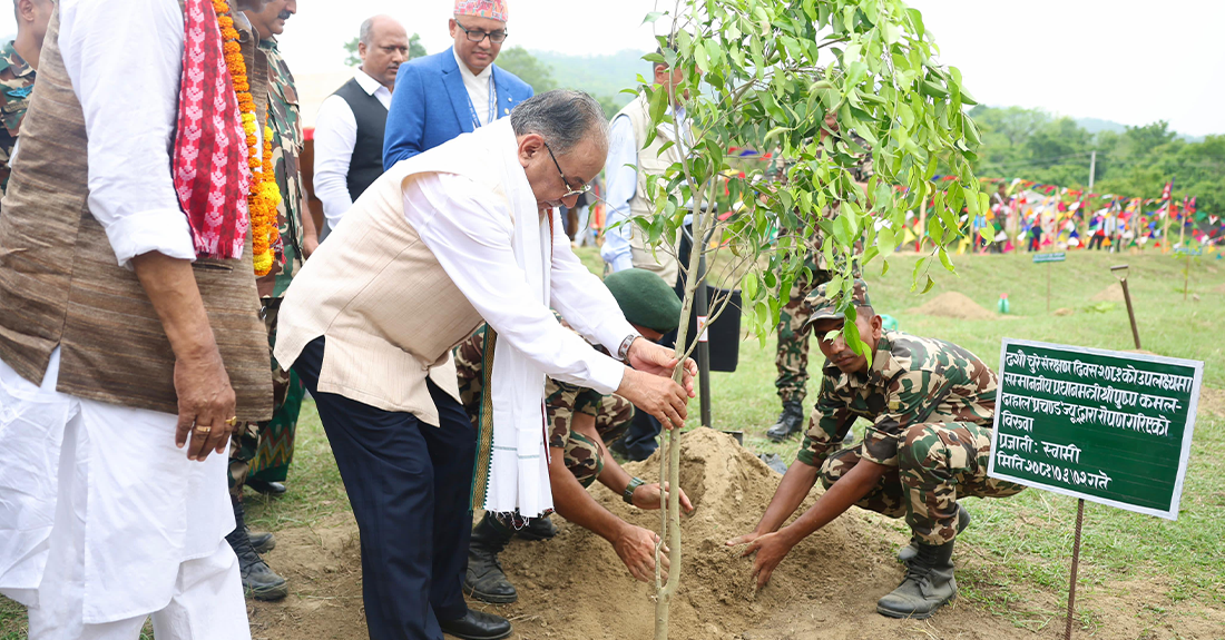 चुरे संरक्षणमा तीनै तहका सरकार, स्थानीय र सरोकार भएका सबैको सहकार्य अपरिहार्य : प्रधानमन्त्री