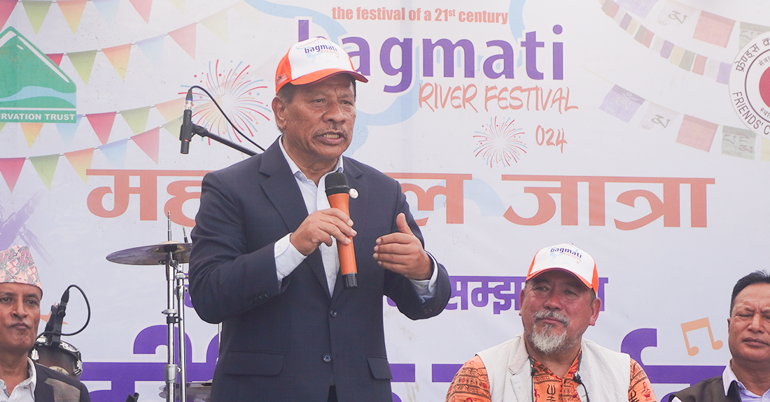 बागमती नदी जोगाउन सबै लागौँ : उपप्रधानमन्त्री सिंह