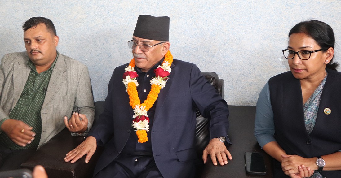 कोशी प्रदेशका मुख्यमन्त्री केदार कार्कीलाई गठबन्धनले समर्थन गर्छ : प्रधानमन्त्री प्रचण्ड