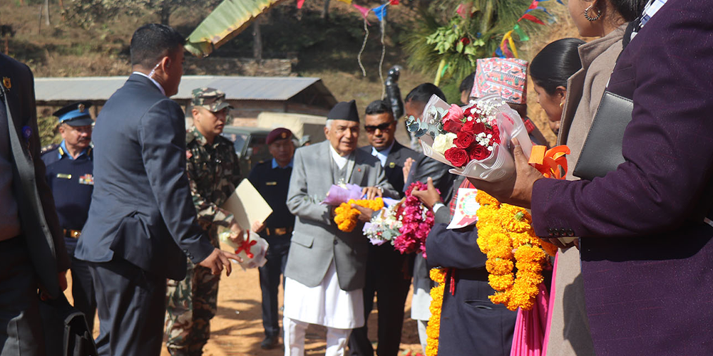 सम्मानजनक रोजगारी र आम्दानी नहुँदा गाउँ रित्तियो : राष्ट्रपति