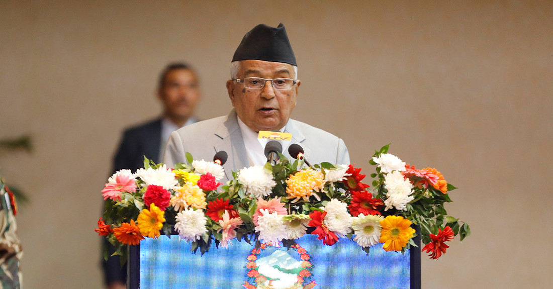 भ्रष्टाचारसम्बन्धी अनुसन्धानलाई आधुनिकीकरण गर्दै लैजानुपर्नेमा राष्ट्रपतिको जोड