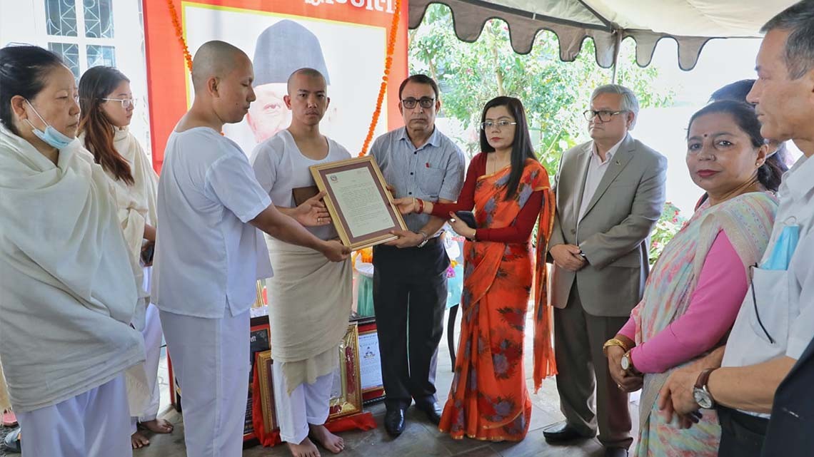 राष्ट्रपति पौडेलद्वारा स्व नेम्वाङका परिवारजनमा समवेदना व्यक्त