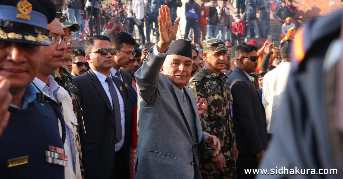 राष्ट्रपति आज साँझ जेनेभा जाँदै