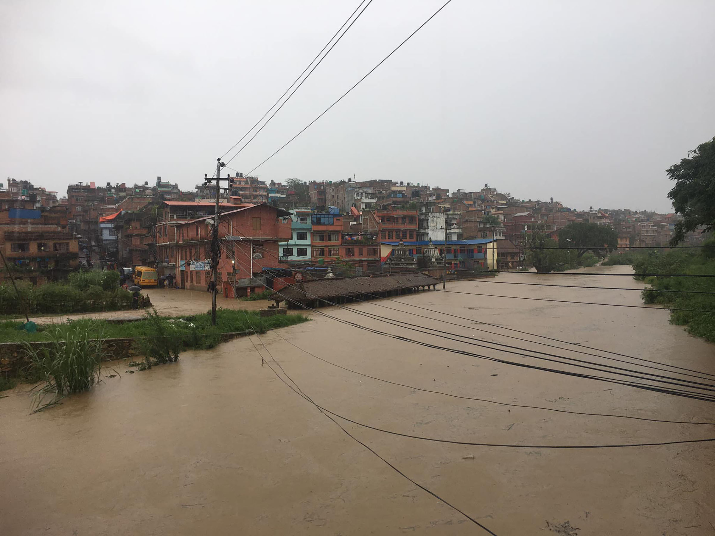 बाढीका कारण विद्युत् उत्पादनमा समस्या