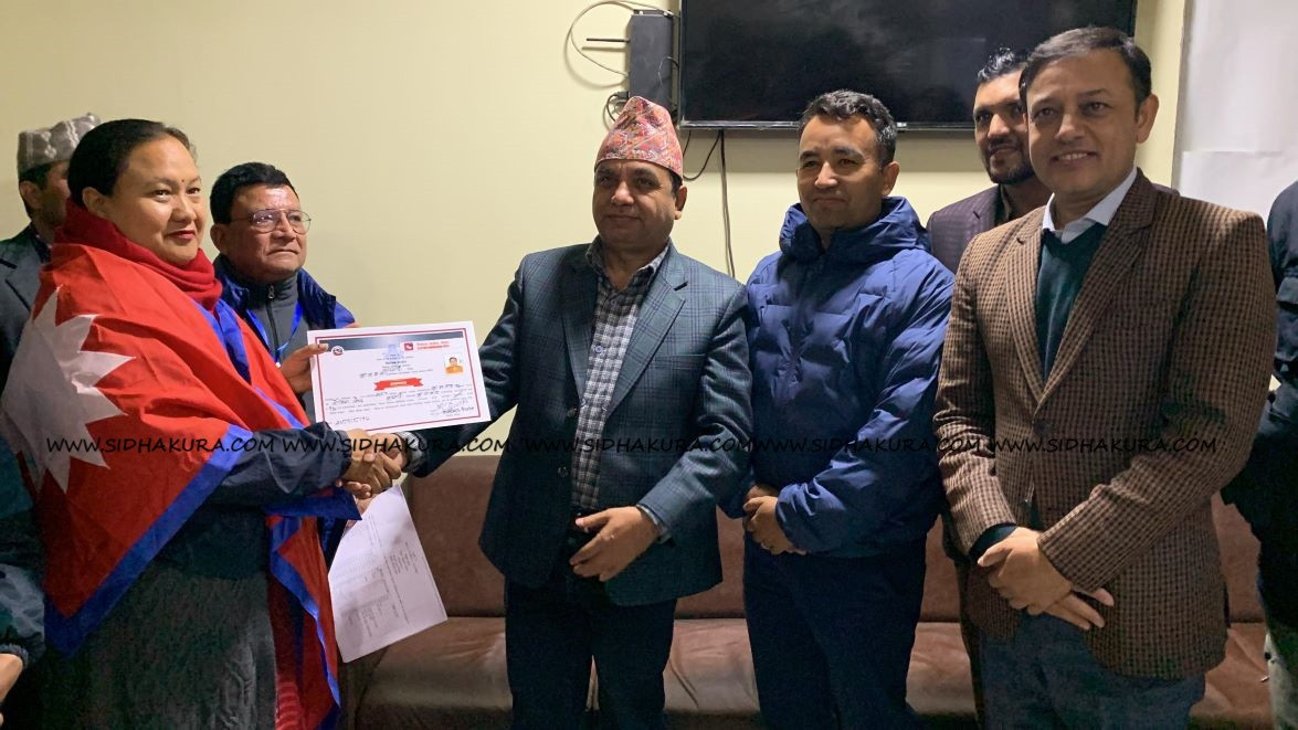 ‘रास्वपा सभापतिमाथि राजनीतिक प्रतिशोधको जवाफ काठमाडौंका जनताले ब्यालेटबाट दिए’: रोजिना श्रेष्ठ
