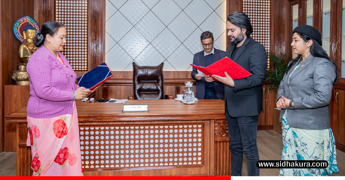 मेयर बालेनले गराए काठमाडौँ १६ की नवनिर्वाचित वडाध्यक्ष श्रेष्ठको सपथ