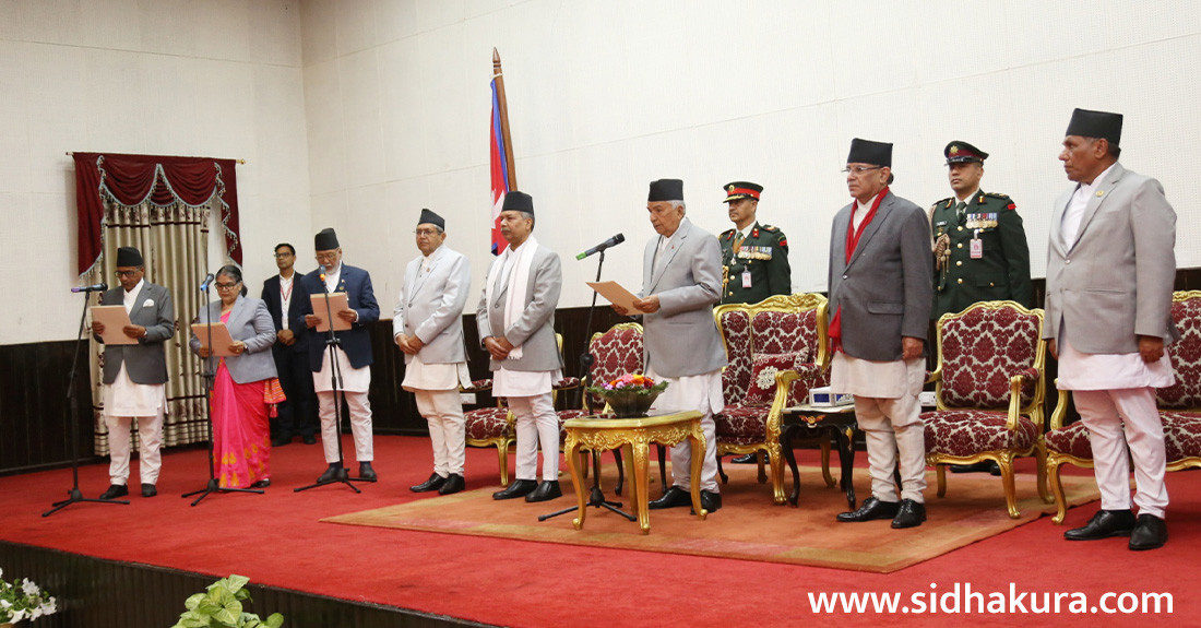 तीन प्रदेश प्रमुखहरूले लिए पद तथा गोपनीयताको सपथ
