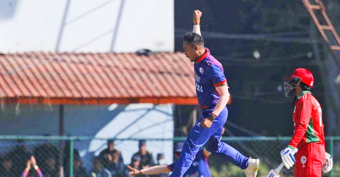सोमपाल कामीले पूरा गरे ५० विकेट
