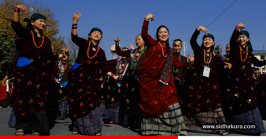 नयाँ वर्षलाई स्वागत गर्दै गुरुङ समुदायले मनाए तमु ल्होसार (तस्विरहरु)