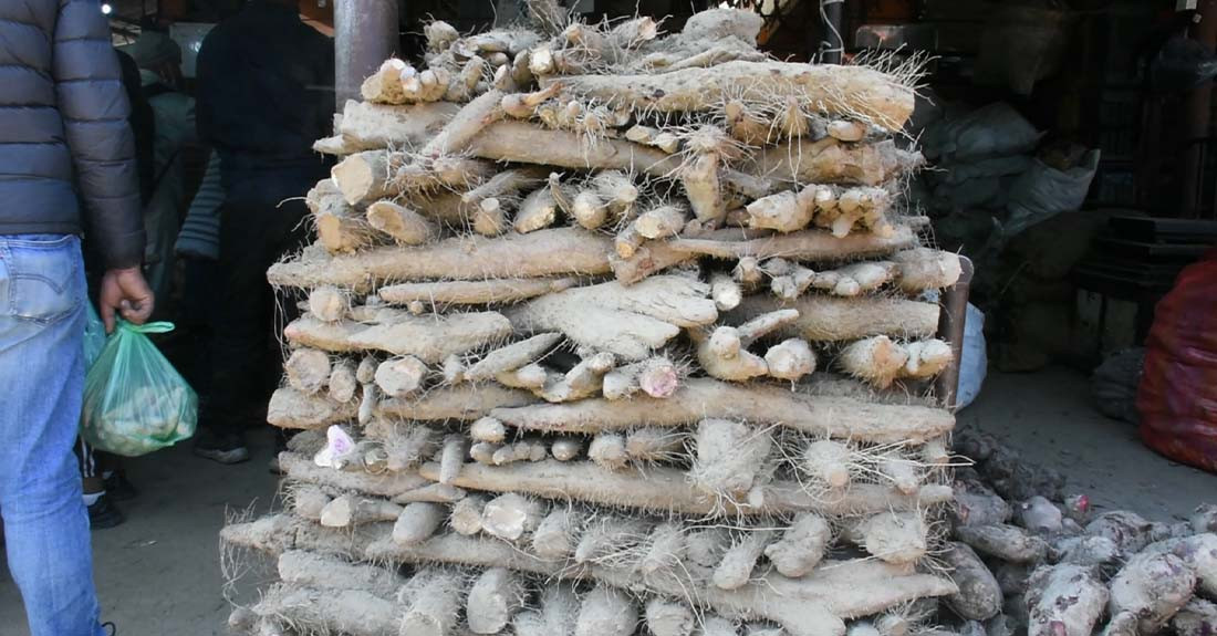 तरुलको व्यापार गर्न भ्याइनभ्याई कालीमाटीका व्यापारी  (फाेटाे फिचर)
