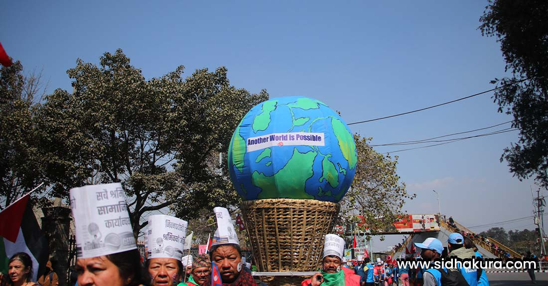 ‘अर्को विश्व सम्भव छ’ भन्ने मुल नाराका साथ विश्व सामाजिक मञ्चको सम्मेलन काठमाडौँमा (तस्विर)