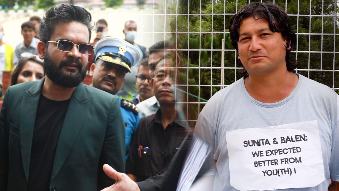 बालेन र ईःको सामाजिक सञ्जालमा जुहारी : बालेन भन्छन् वार्ता गर्न आएनन्, ईः भन्छन् नगर प्रहरीले हप्काए