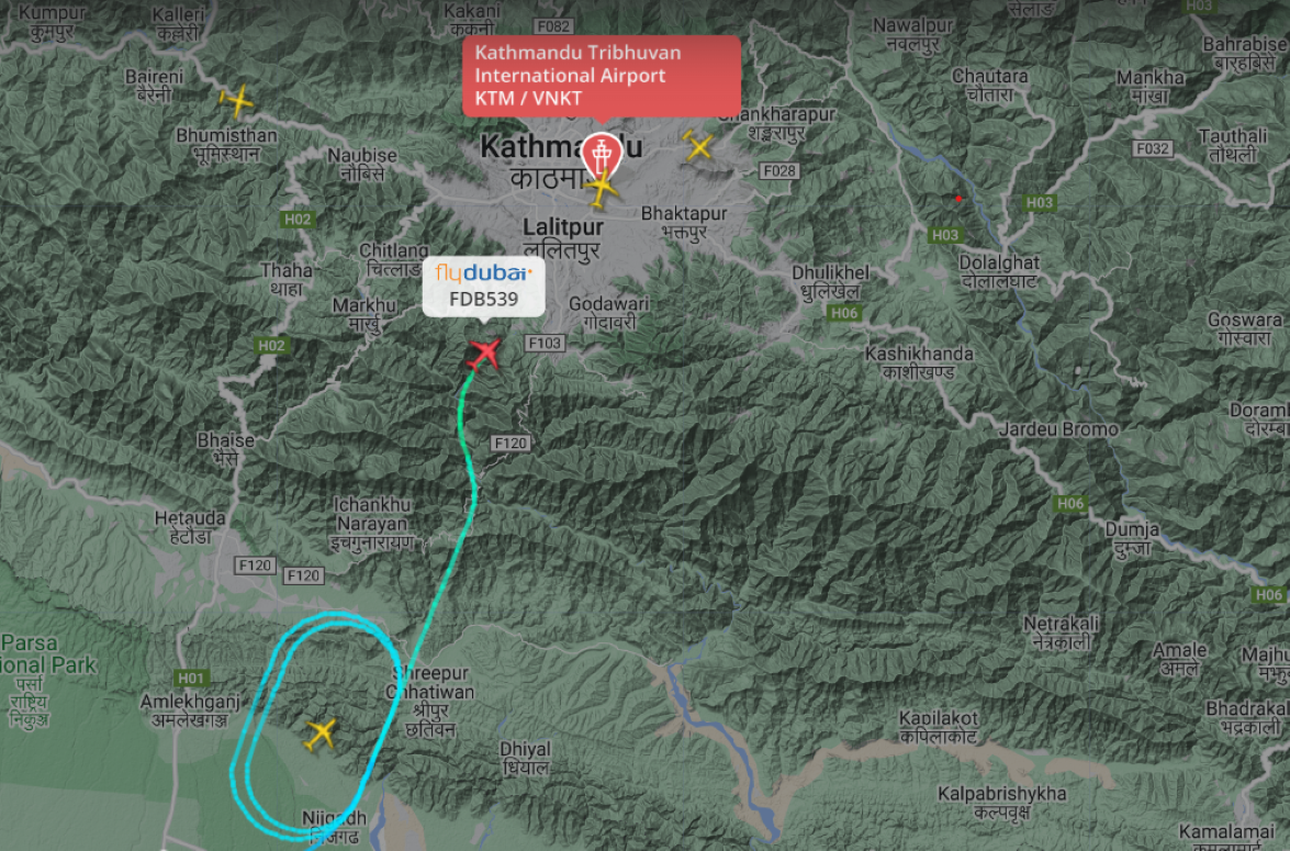 प्रतिकूल मौसमका कारण एयर चाइनाको जहाज ‘डाइभर्ट’, अन्य जहाज होल्ड