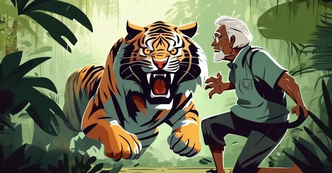 पर्सामा बाघको आक्रमणबाट वृद्धको मृत्यु