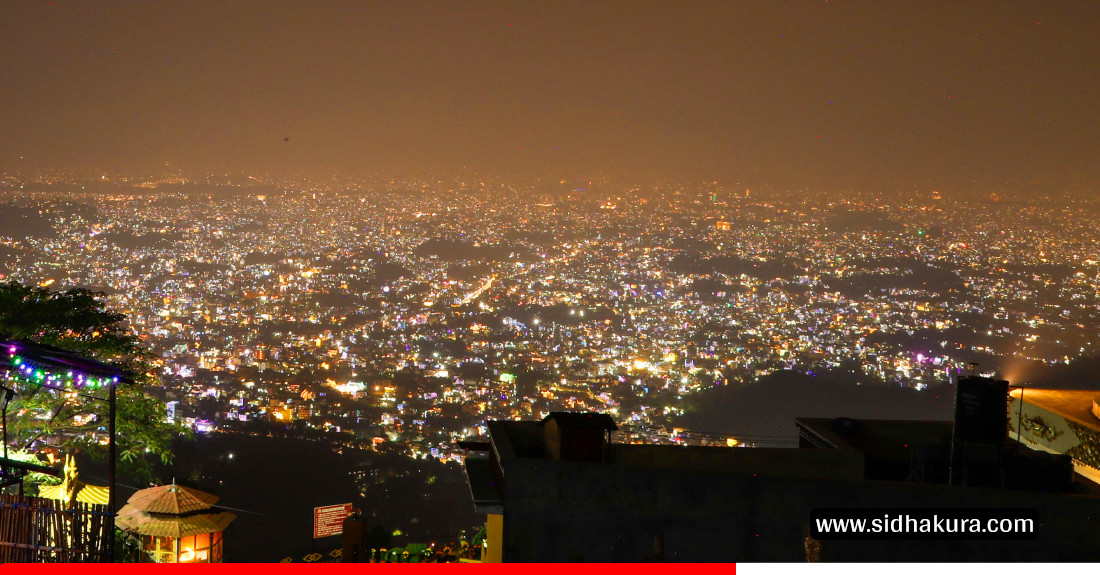 लक्ष्मीपुजाको दिन झिलिमिली काठमाडौँ (तस्विरहरु)