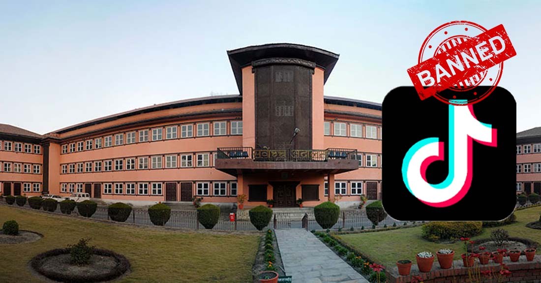 टिकटक प्रतिबन्धविरुद्ध दायर भएका कुनै पनि रिट निवेदन ‘हेर्न नभ्याइने’