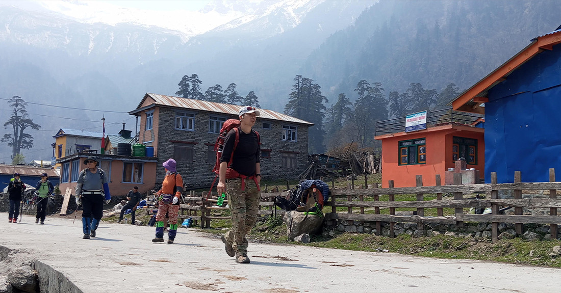 मनाङमा विदेशी पर्यटकको आकर्षण बढ्दै