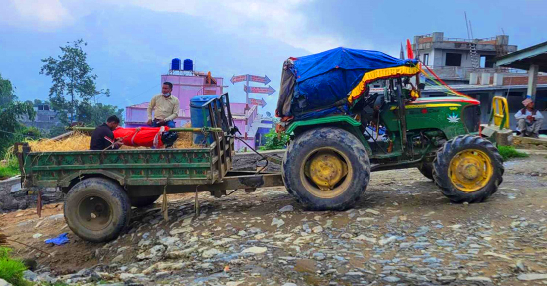 शव परीक्षण गराउन ट्याक्टर ‘रिजर्भ’ गर्नुपर्ने बाध्यता