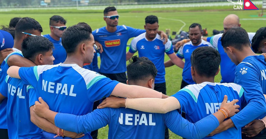 एसीसी यू–१९ प्रमियर कप : मात्र ४ रन खर्चेर बहराइन विरुद्ध दिपेश कँडेल एक्लैले लिए ६ विकेट