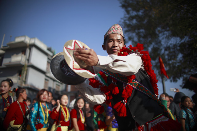 किरात समुदायले आज उधौली पर्व मनाउँदै