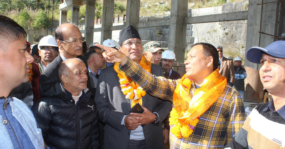 राहुघाट जलविद्युत् आयोजनालाई गति दिन उर्जामन्त्रीको निर्देशन