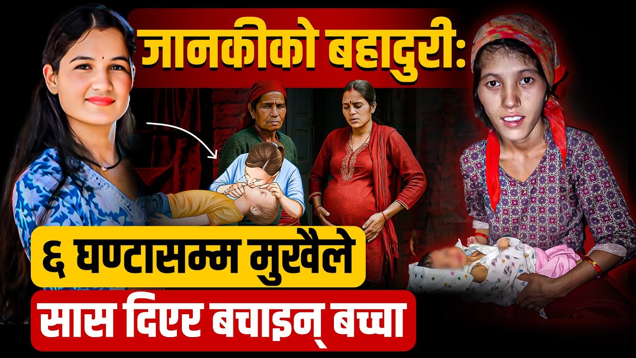 मध्यरात झण्डै ६ घण्टा बच्चालाई कृत्रिम श्वास दिएर लक्ष्मीको खुसी जोगाएकी जानकी