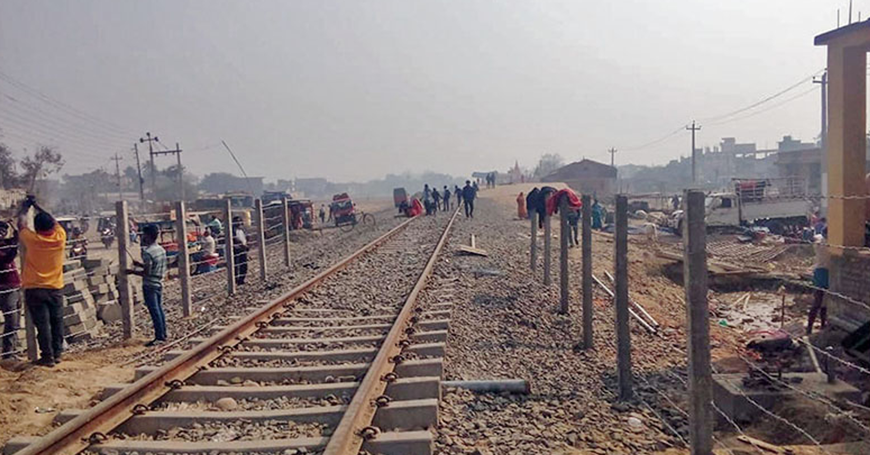 जनकपुरमा रेलको ठक्करबाट एक जनाको मृत्यु