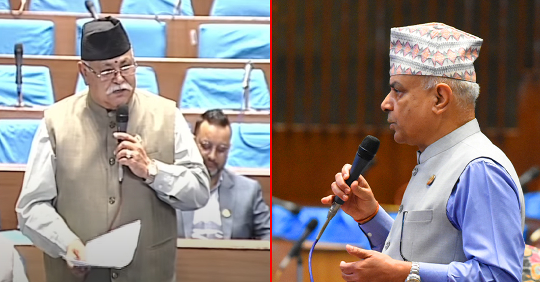 सदन बहिष्कार गर्ने सांसदलाई प्रतिवाद गर्नुपर्छ भन्ने कांग्रेस सचेतकलाई राप्रपा सांसद दीपक सिंहको जवाफ