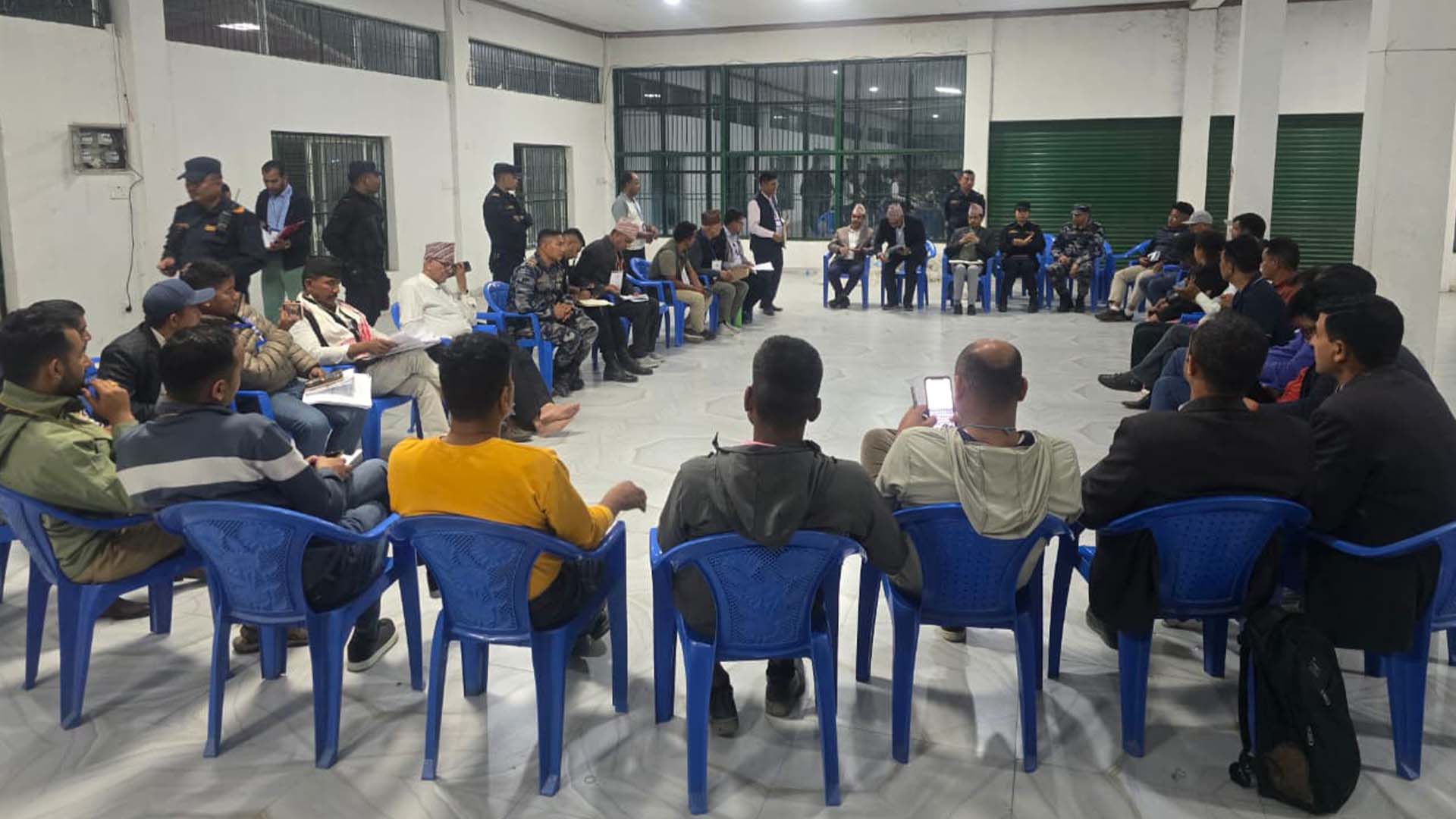 झापा ५ मा सर्वदलीय बैठक, मतगणनाको तयारी